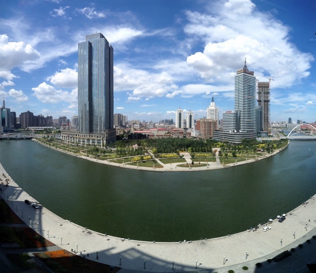 Tianjin Heping River and Italian District, Seen From St Regis Hotel Tianjin Heping River and Italian District, Seen From St Regis Hotel